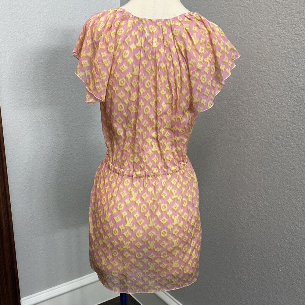 Louis Vuitton LV Monogram Ruffle Layered Mini Dress - 38 - Picture 4 of 16